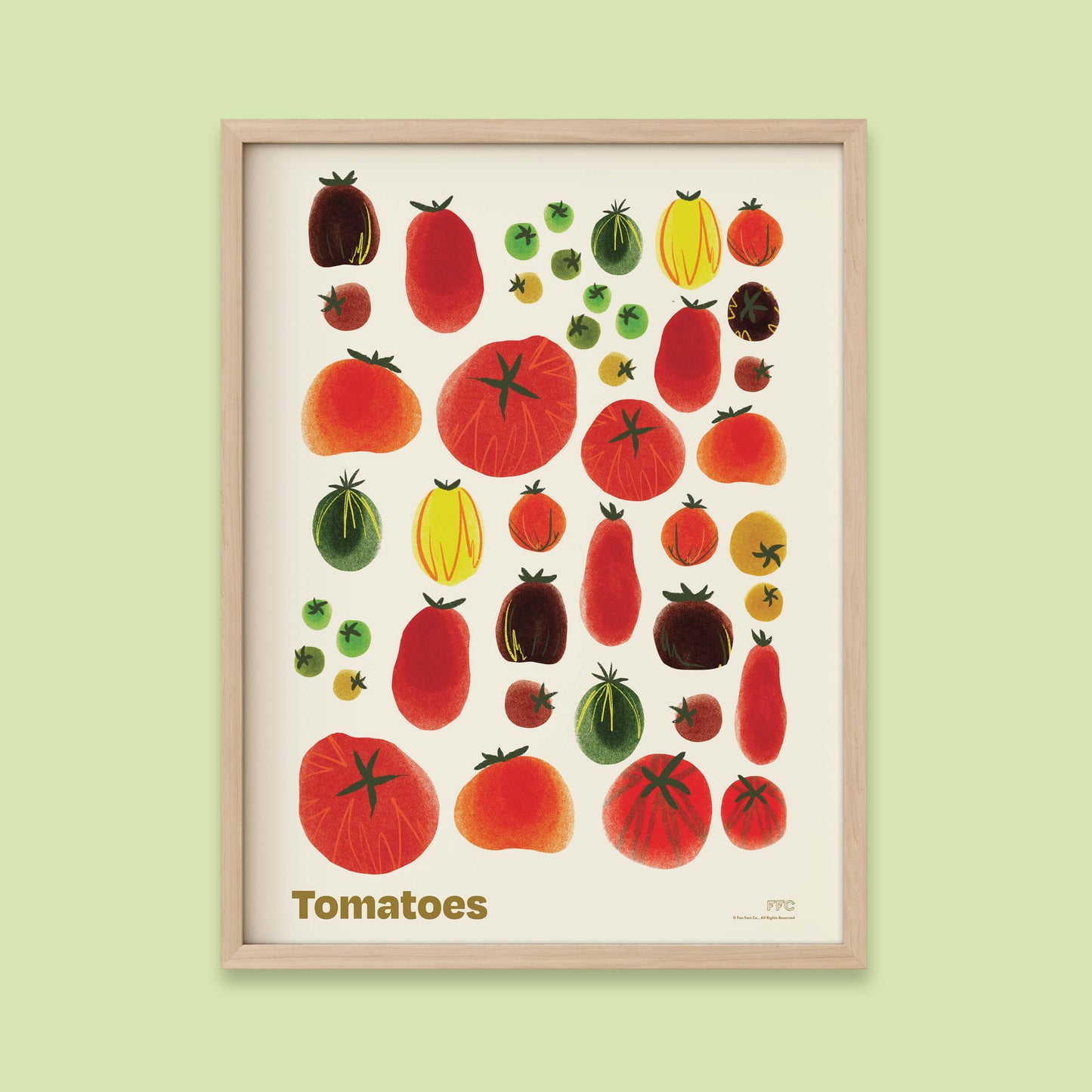 Tomato Family Reunion Giclée Print