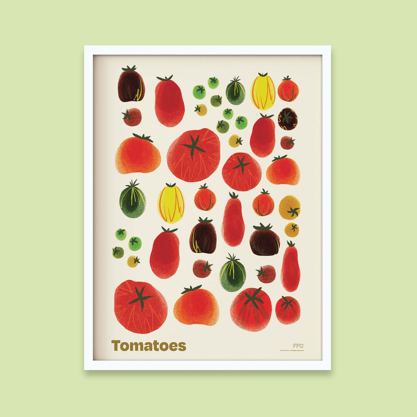 Tomato Family Reunion Giclée Print