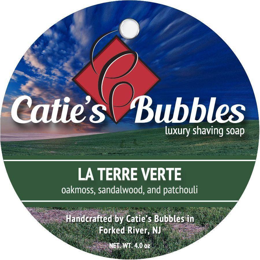 Catie's Bubbles La Terre Verte Shaving Collection