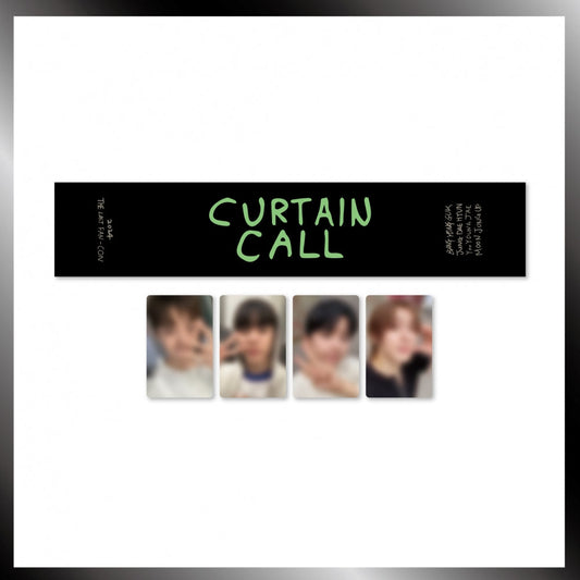 BANG&JUNG&YOO&MOON - Curtain Call 2024 The Last Fan-Con Official MD Towel Slogan