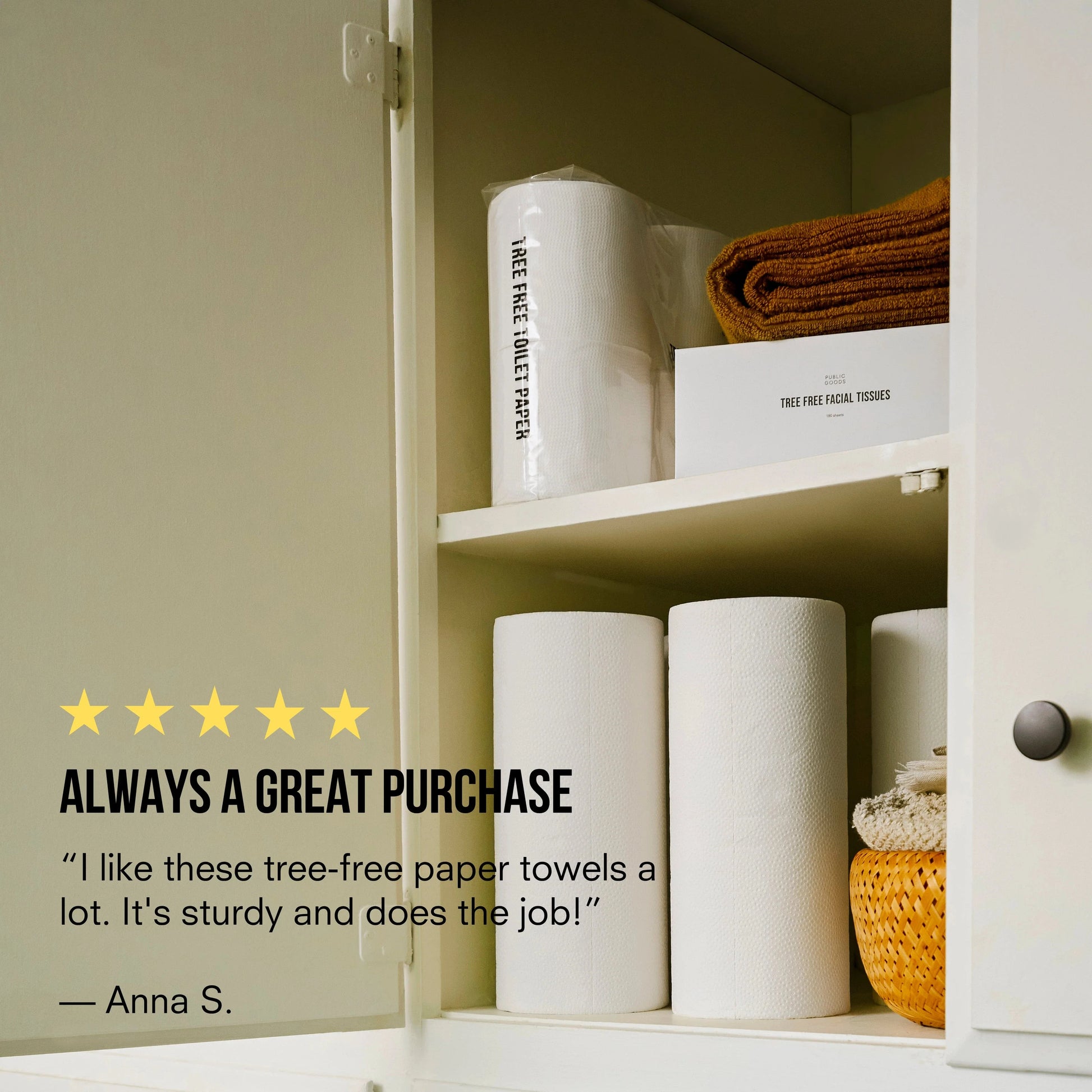 Tree Free Paper Towels (6 ct) - Osadia Concept Store