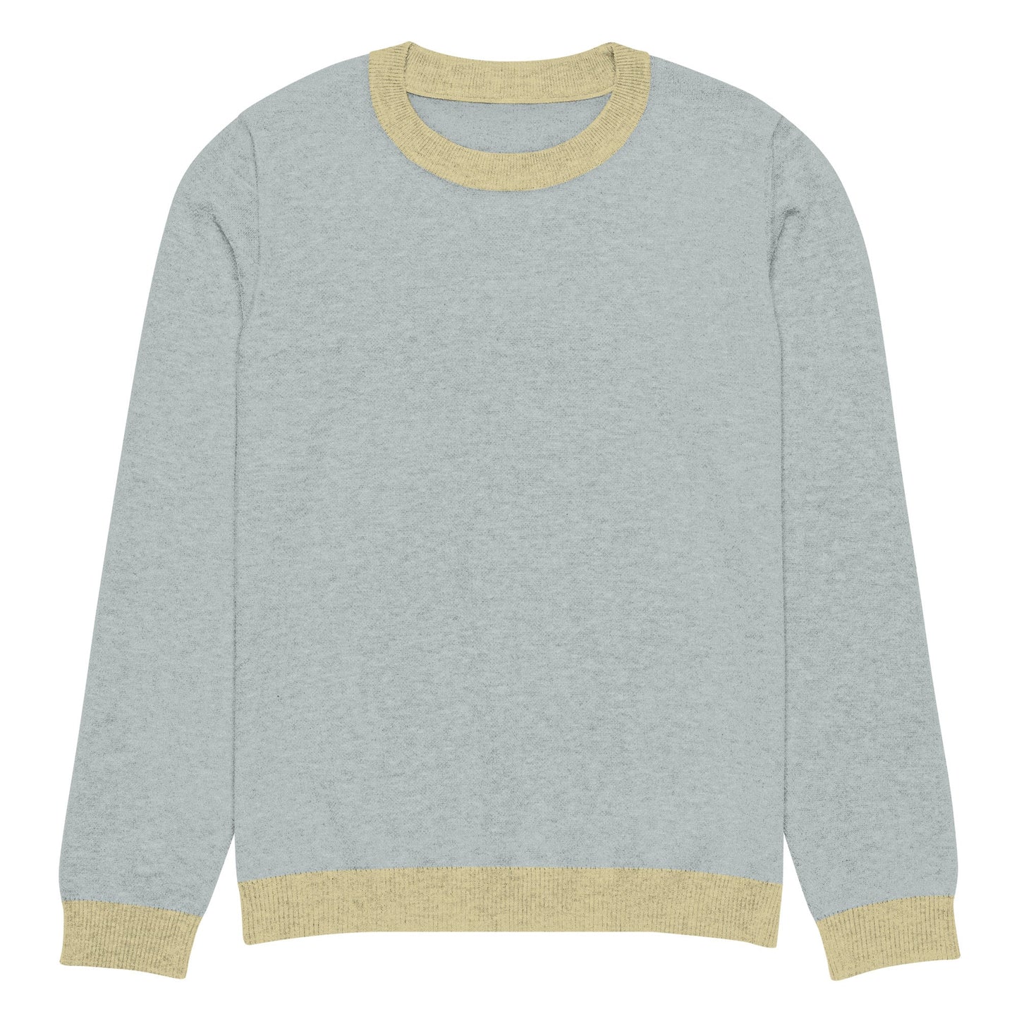 Sea Mist Knit Crew – Ocean-Inspired Autumn Sweater for Men