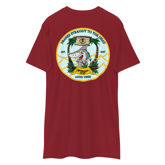 Men's Tropical Hammered Head Shark t-shirt