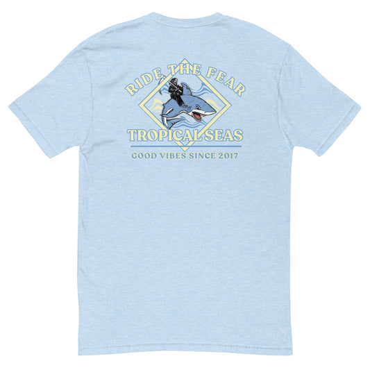 Men's Ride the Fear Shark T-shirt