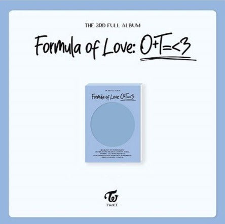 Twice 3rd Album - Formula Of Love