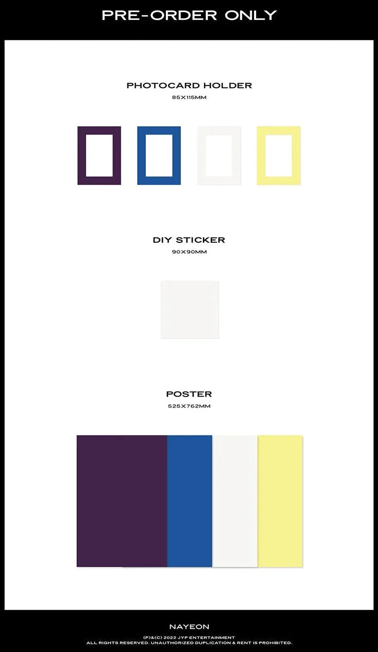 Twice Nayeon - 1st Mini Album:  Im Nayeon