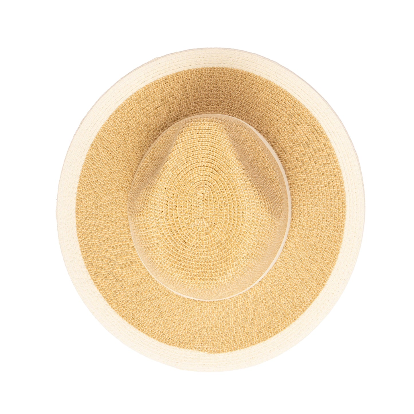 Women's Water Repellent Striped Fedora