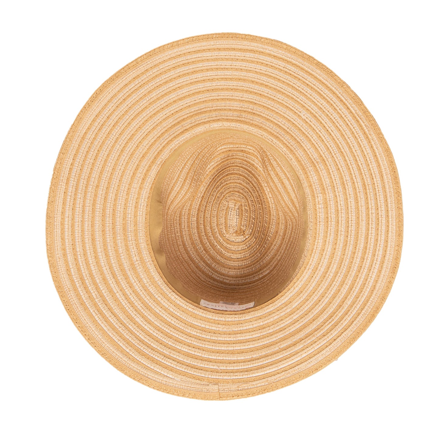 Women's Mixed Braid Pinched Knot Trim Fedora