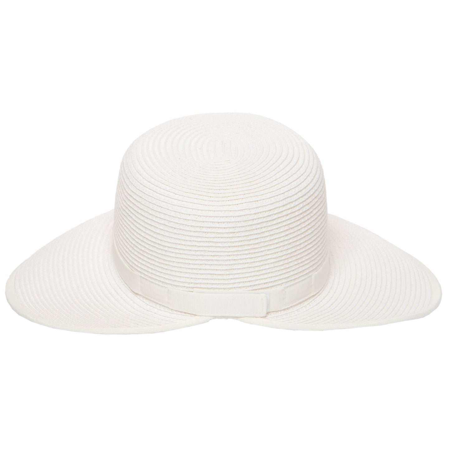 Women's Ultrabraid Round Crown Face Saver Sun Hat with Grosgrain Ribbon and Velcro Back Closure