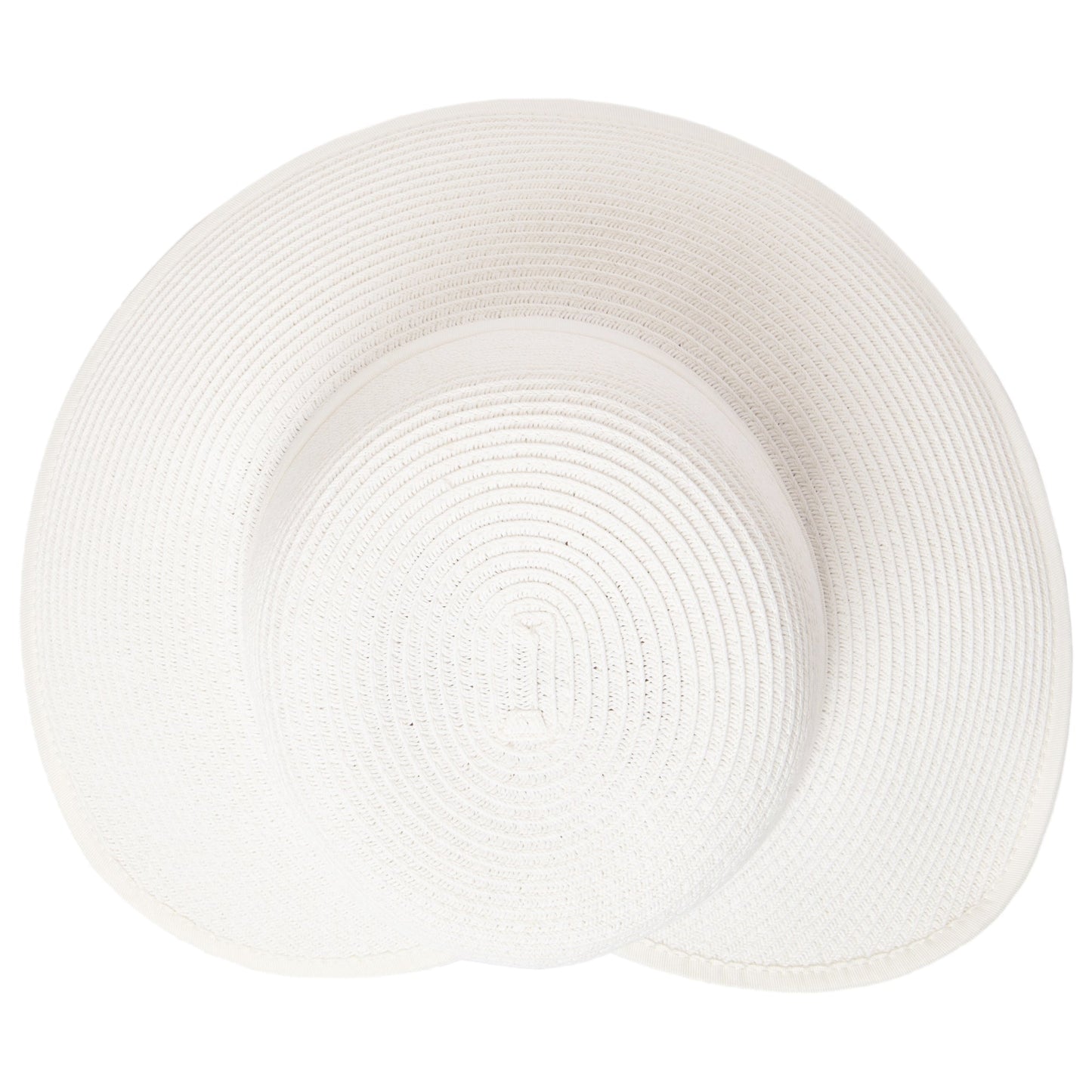 Women's Ultrabraid Round Crown Face Saver Sun Hat with Grosgrain Ribbon and Velcro Back Closure