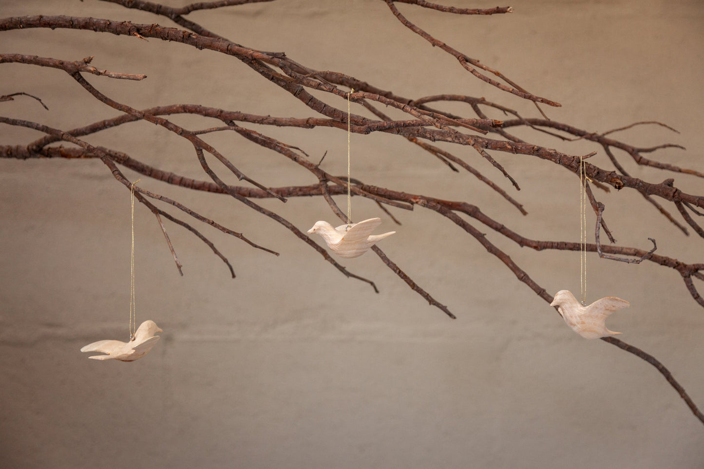 Wooden Sunbird Ornament