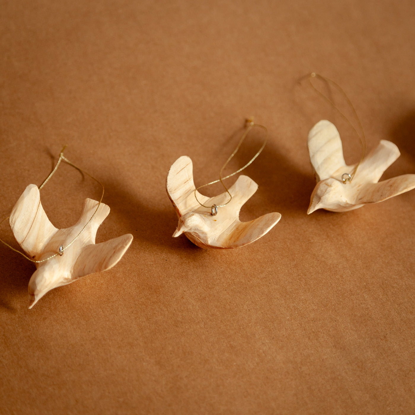 Wooden Sunbird Ornament