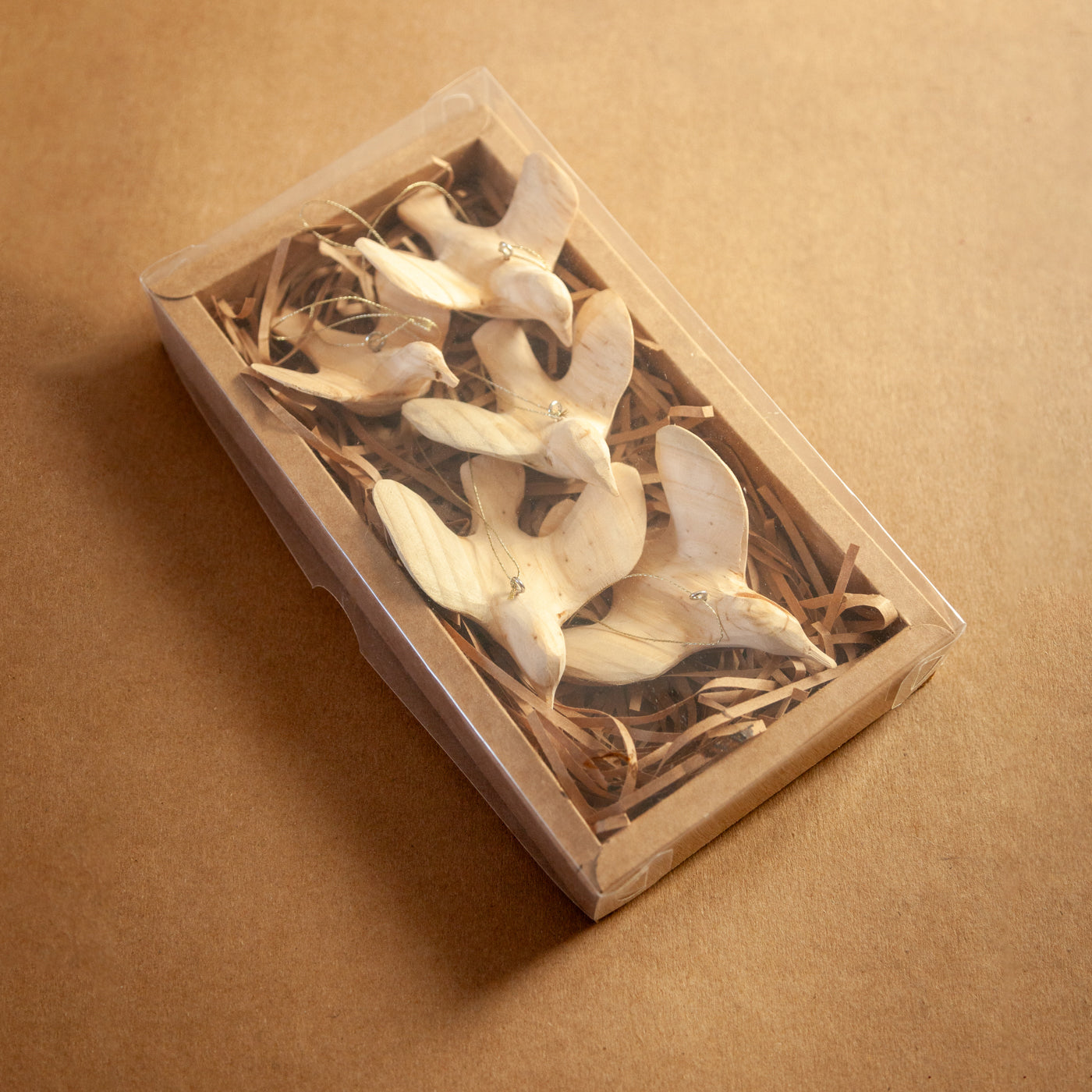 Wooden Sunbird Ornament