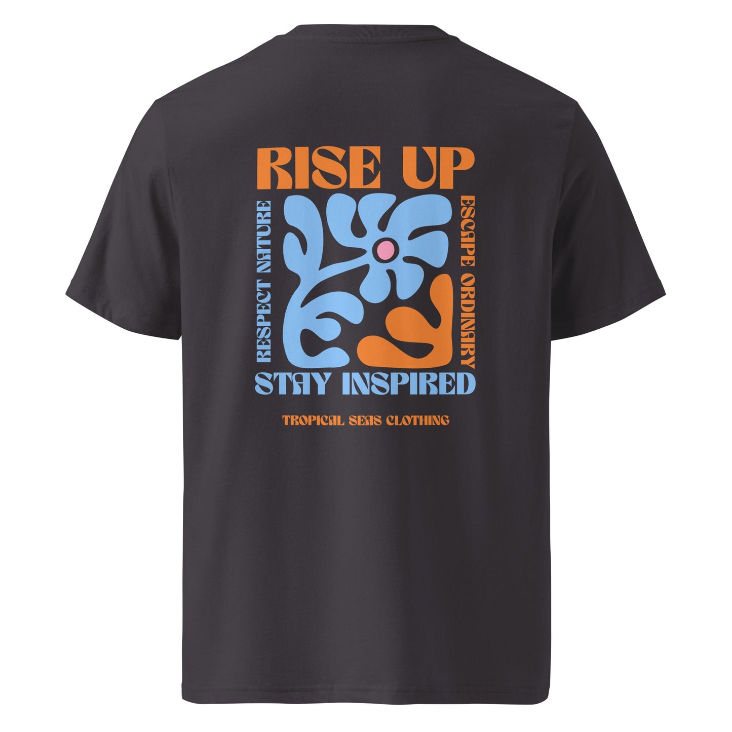 Rise Up - Tropical Bloom Organic T-Shirt