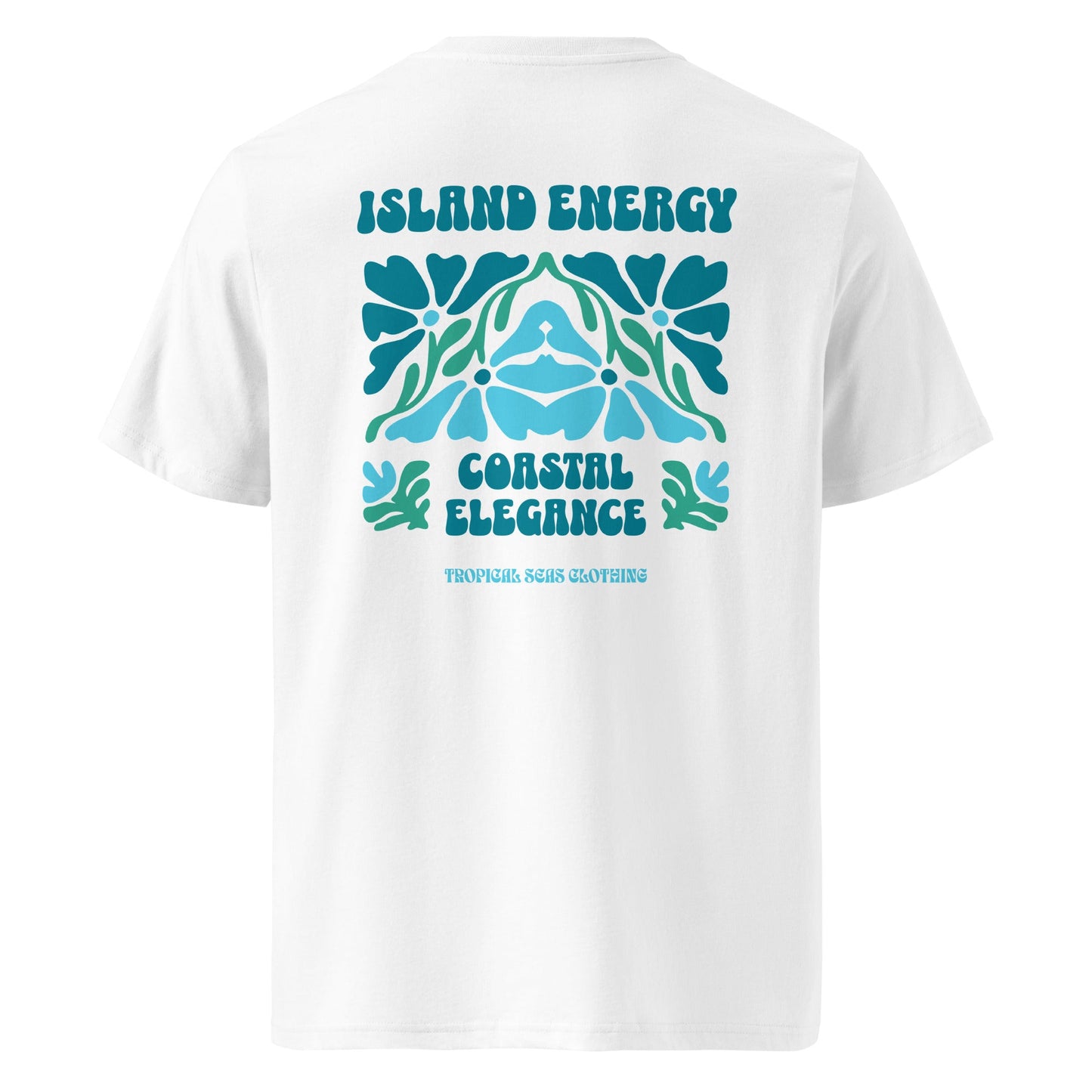 Island Energy Coastal Elegance Tee – Organic Unisex Fit