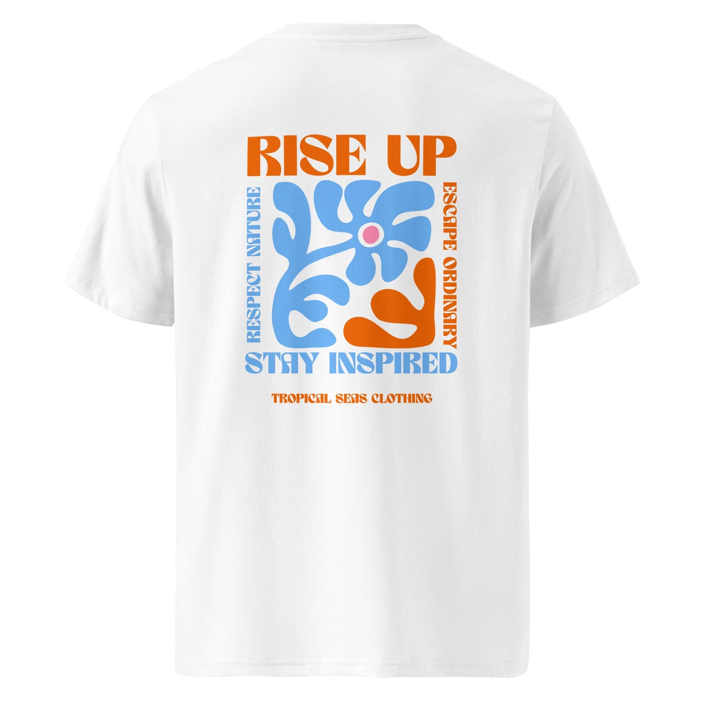 Rise Up - Tropical Bloom Organic T-Shirt