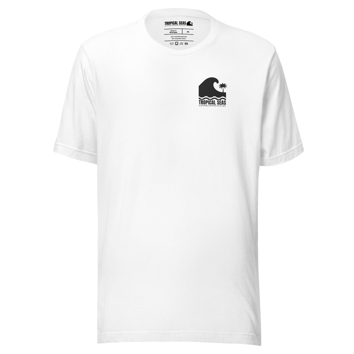 Respect the Depths Shark Silhouette Staple Eco T-shirt