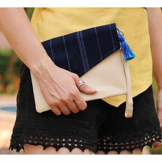 Oasis Vegan Leather  Wristlet - Guatemala