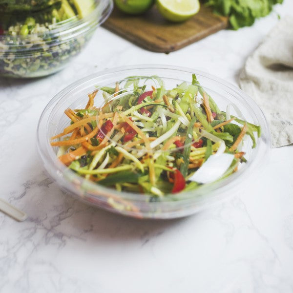 Vegware 185-Series PLA Salad Bowl, 24oz (QTY 300), SKU RB-24
