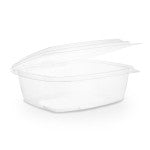 Vegware 32 oz PLA Hinged Deli Container, Clear (QTY 200), SKU VHD-32