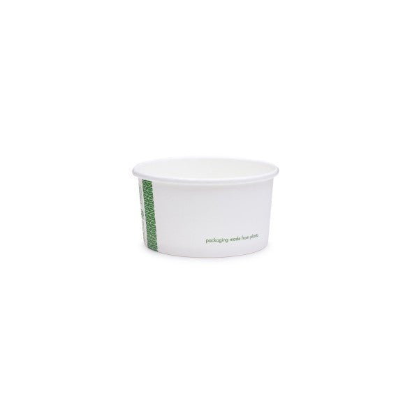 Vegware 6oz Soup Container 90-Series PLA Lined Compostable (QTY 1000), SKU SC-06G