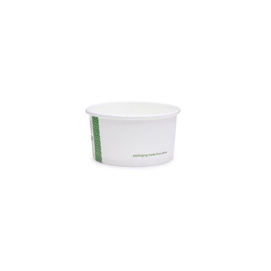 Vegware 6oz Soup Container 90-Series PLA Lined Compostable (QTY 1000), SKU SC-06G