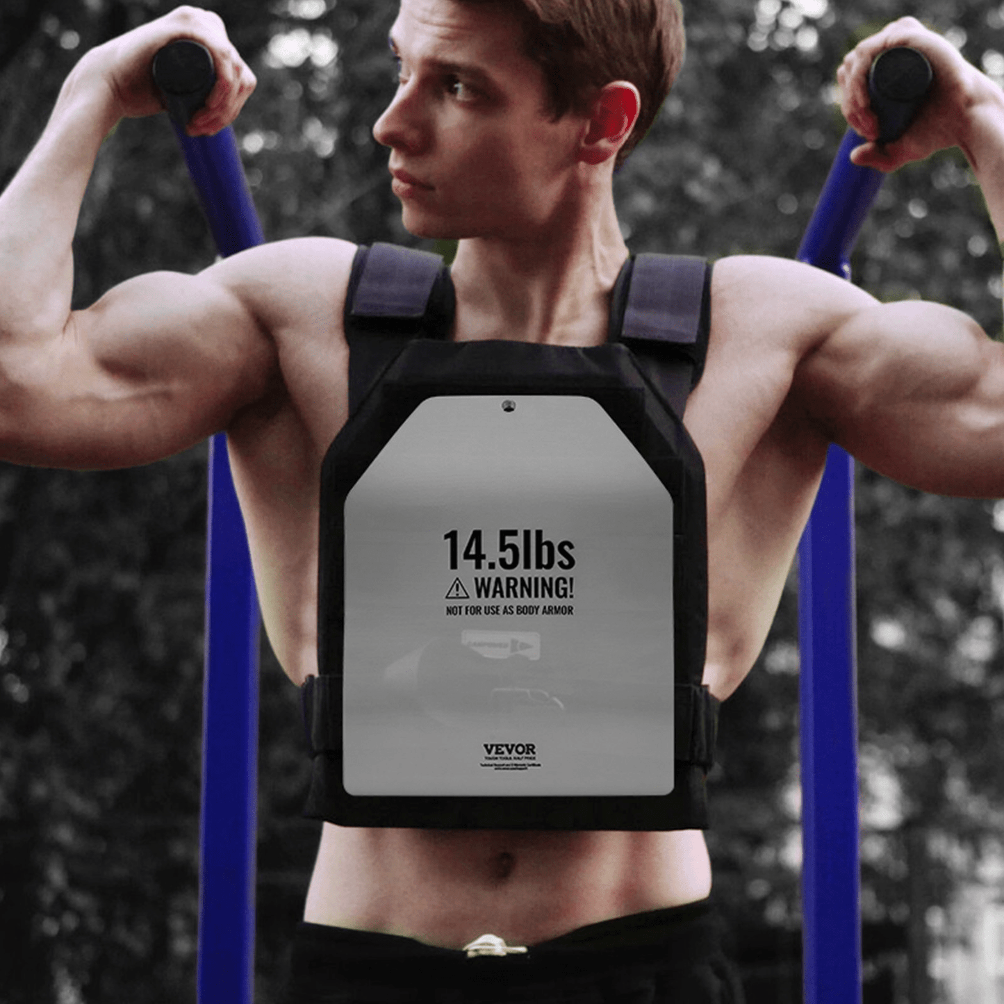 VEVOR Curved Weight Vest Plates for Strength Training Workout 2x14.5 LB Plates - Osadia Concept Store