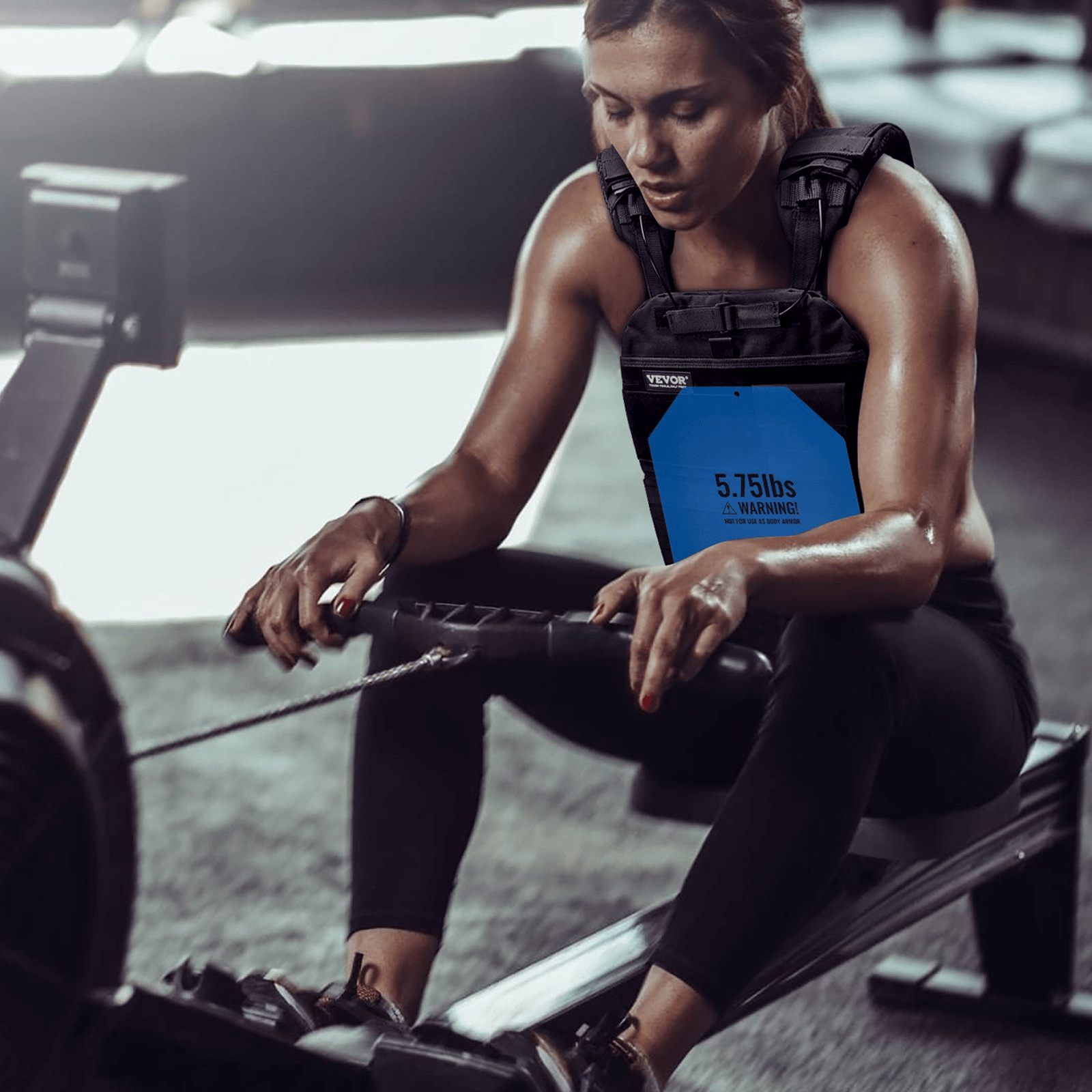 VEVOR Weight Vest Plates for Strength Training Running Workout 2x3.75 LB Plates - Osadia Concept Store