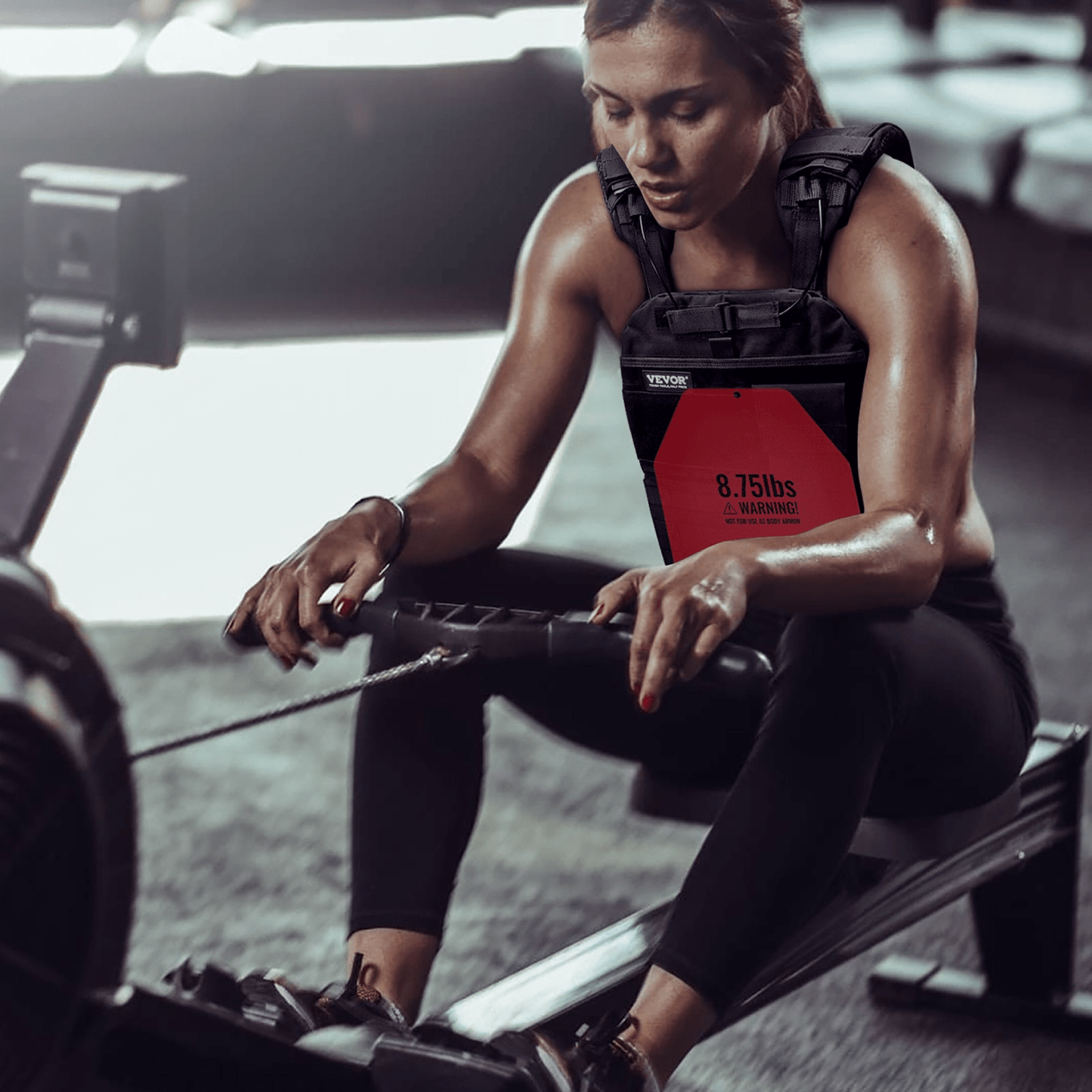 VEVOR Weight Vest Plates for Strength Training Running Workout 2x8.75 LB Plates - Osadia Concept Store