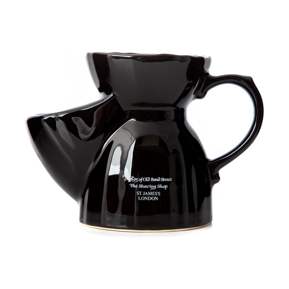 Taylor Of Old Bond Street Victorian Ceramic Mug in Black