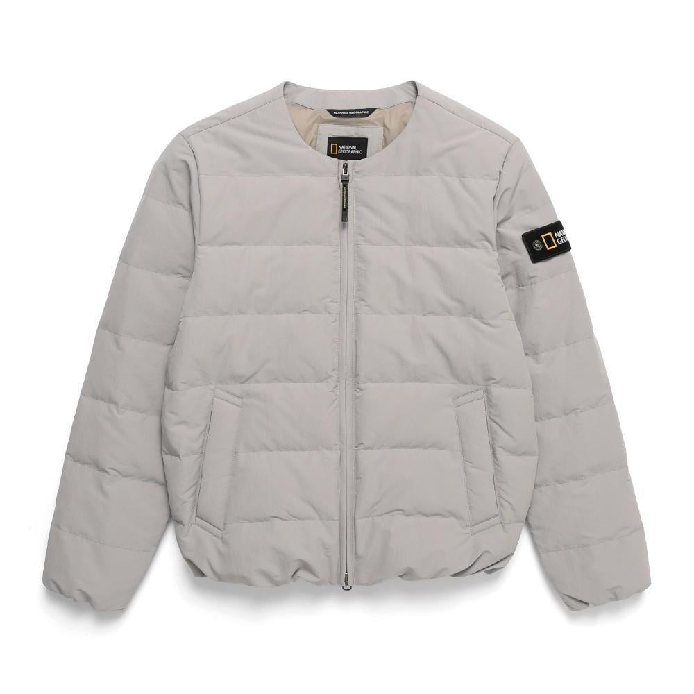 Riize 24Fw Heron Collection - U-Neck Lightweight Goose Down Jumper Beige