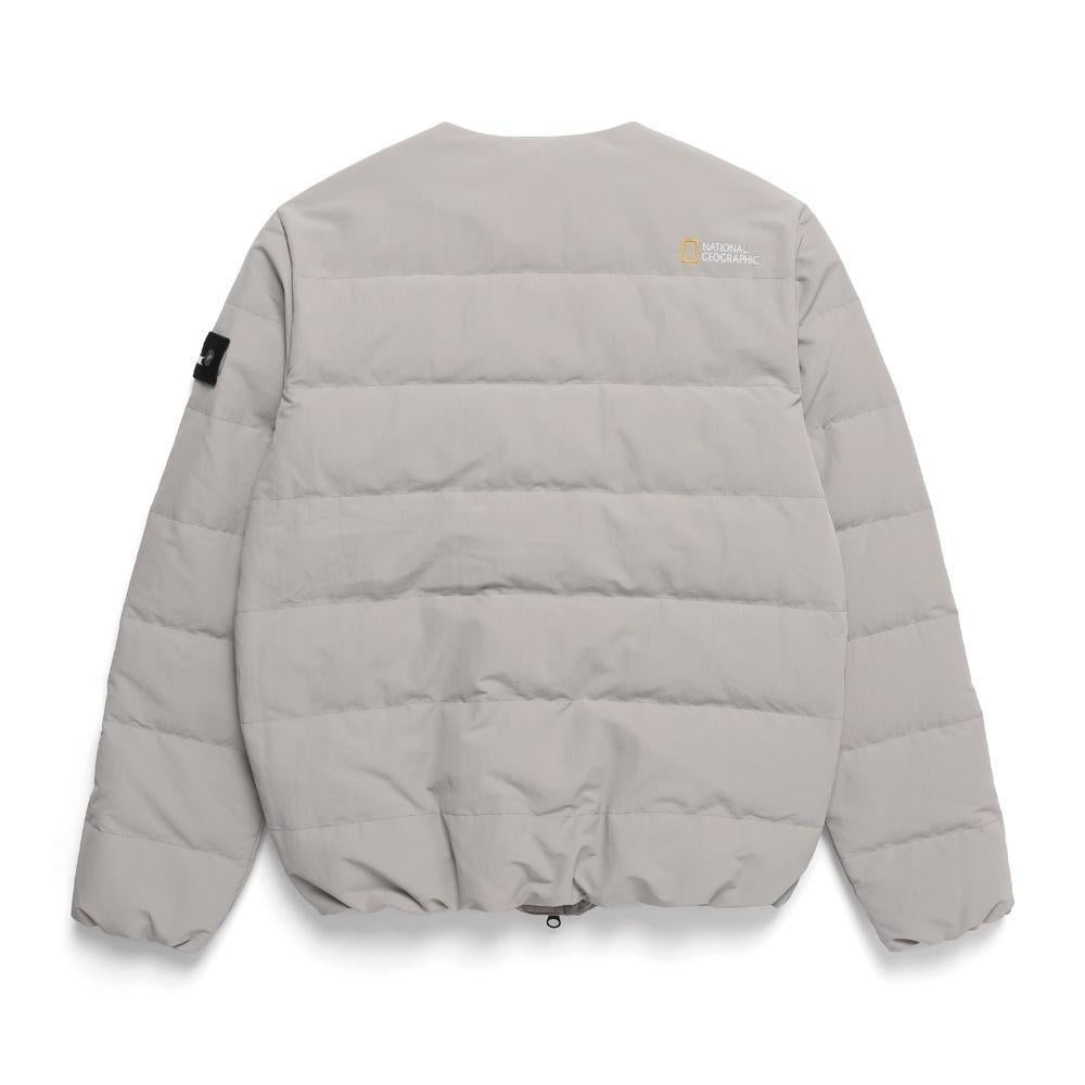 Riize 24Fw Heron Collection - U-Neck Lightweight Goose Down Jumper Beige