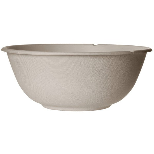 Vegware Nourish Gourmet 46oz Coupe Bowl, Natural Molded Fiber (QTY:400)