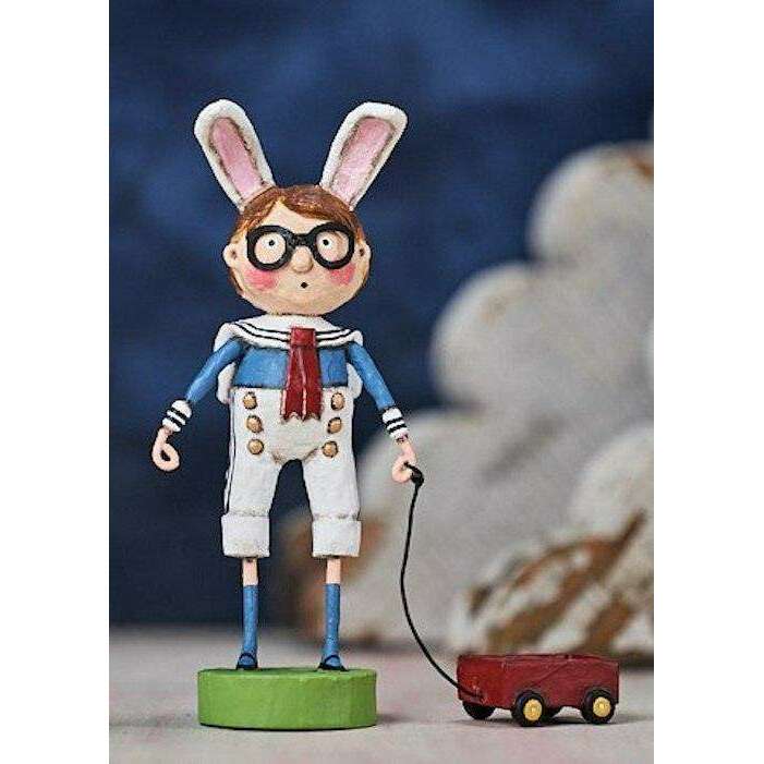 Wardy's Wagon Lori Mitchell Spring Easter Figurine SHIPS JANUARY