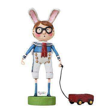 Wardy's Wagon Lori Mitchell Spring Easter Figurine SHIPS JANUARY