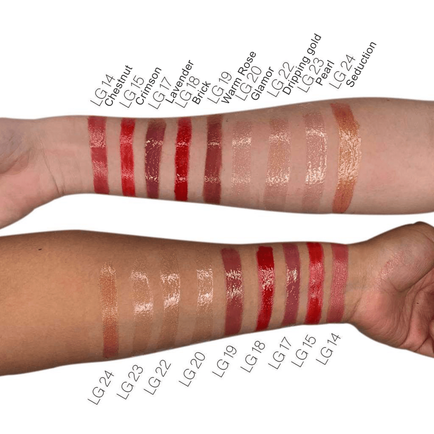 Warm Rose LG19 Lip Gloss – Vegan, Paraben-Free, and Elegantly Radiant