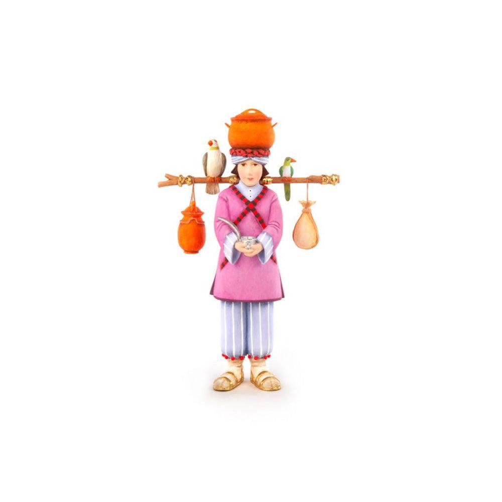 Water Carrier Nativity Figure by Patience Brewster RETIRED