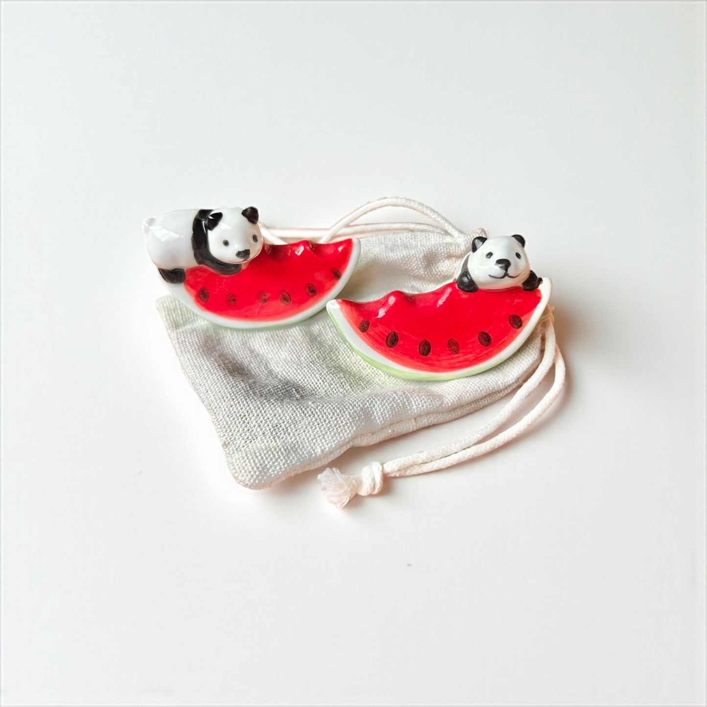 Panda & Watermelon Chopstick Rests