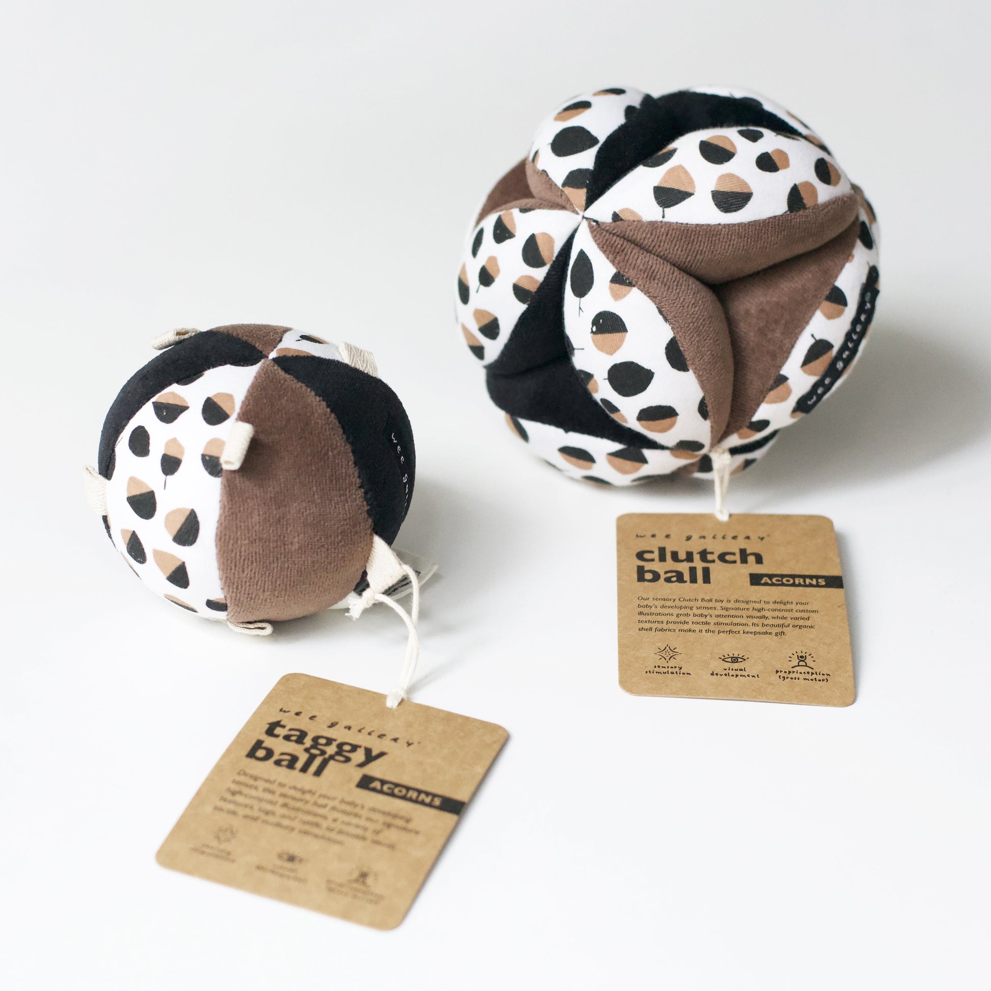 Acorn Clutch and Taggy Ball Bundle - Osadia Concept Store