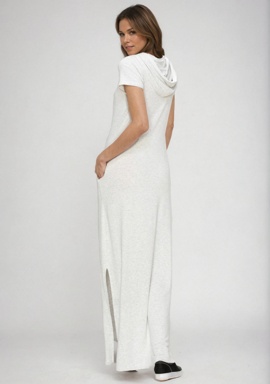 Luxe Lounge  Hoodie Dress