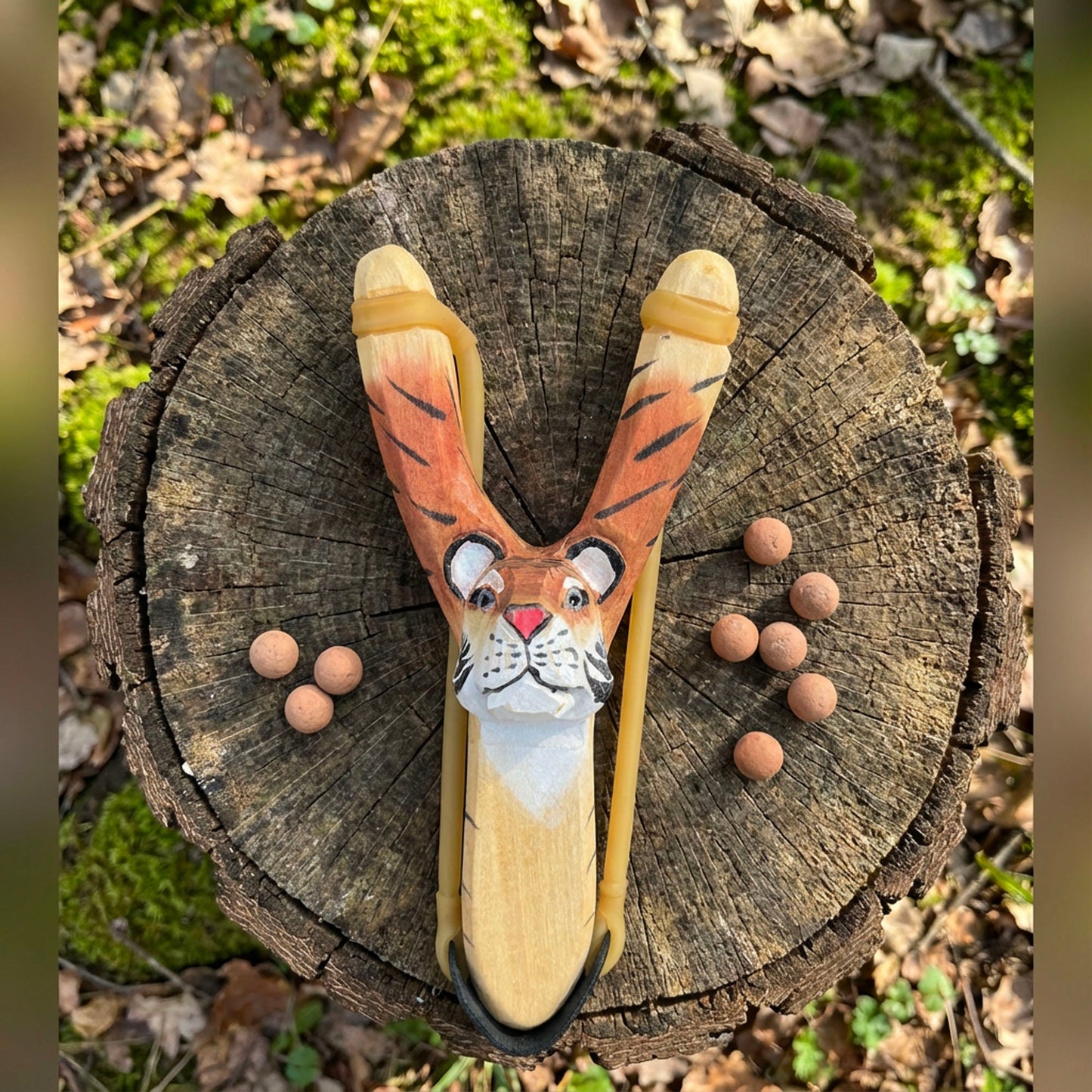 Wooden Toy | Animal Slingshot