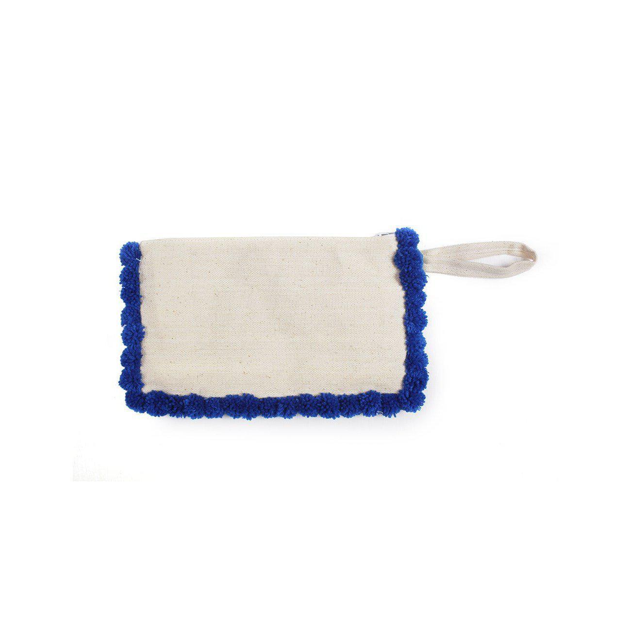 Woven Cotton PomPoms Wristlet - Thailand