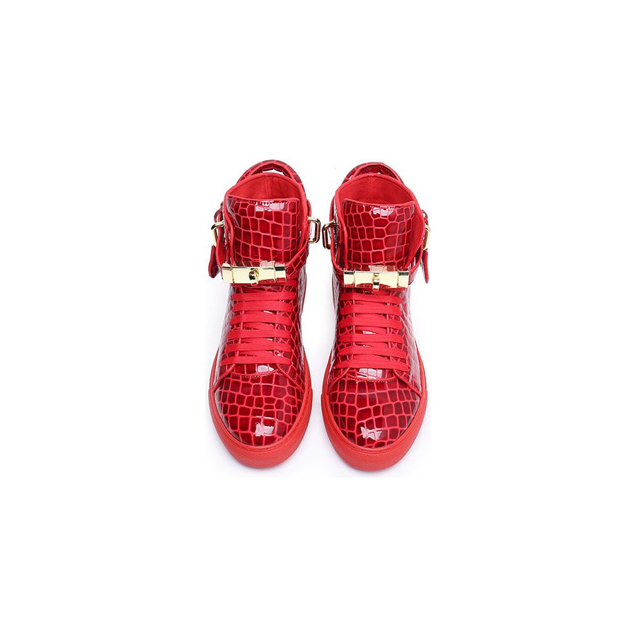 Sovereign High-Top Luxe Sneakers