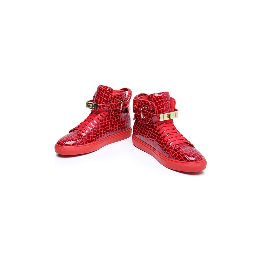 Sovereign High-Top Luxe Sneakers