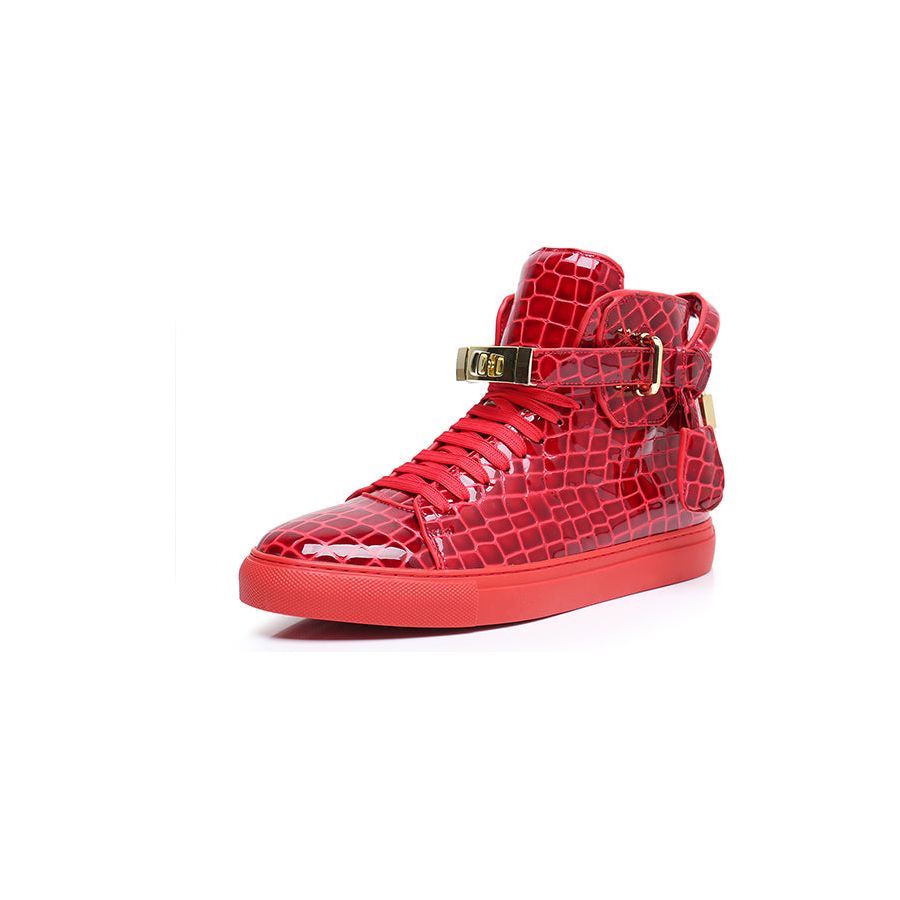 Sovereign High-Top Luxe Sneakers