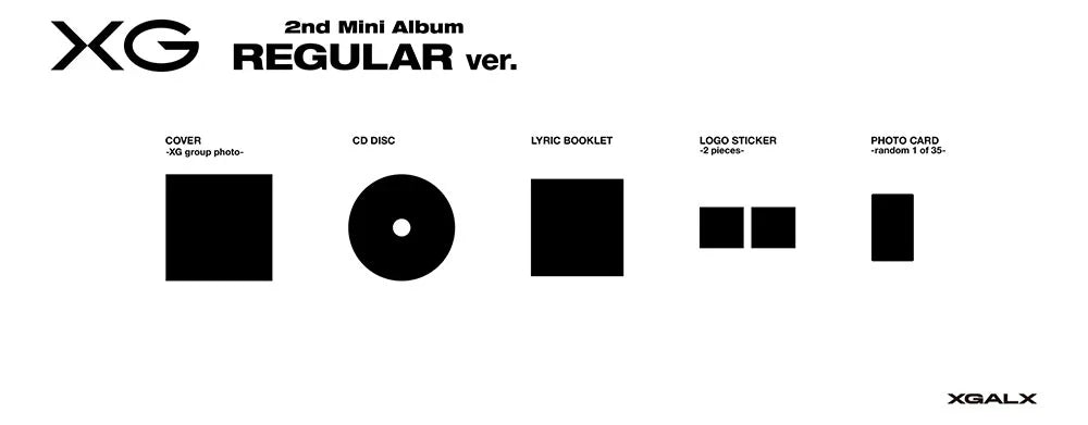 Xg 2nd Mini Album - Regular Ver.