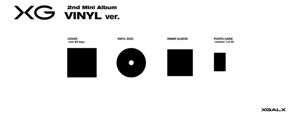 Xg 2nd Mini Album - Vinyl Ver.