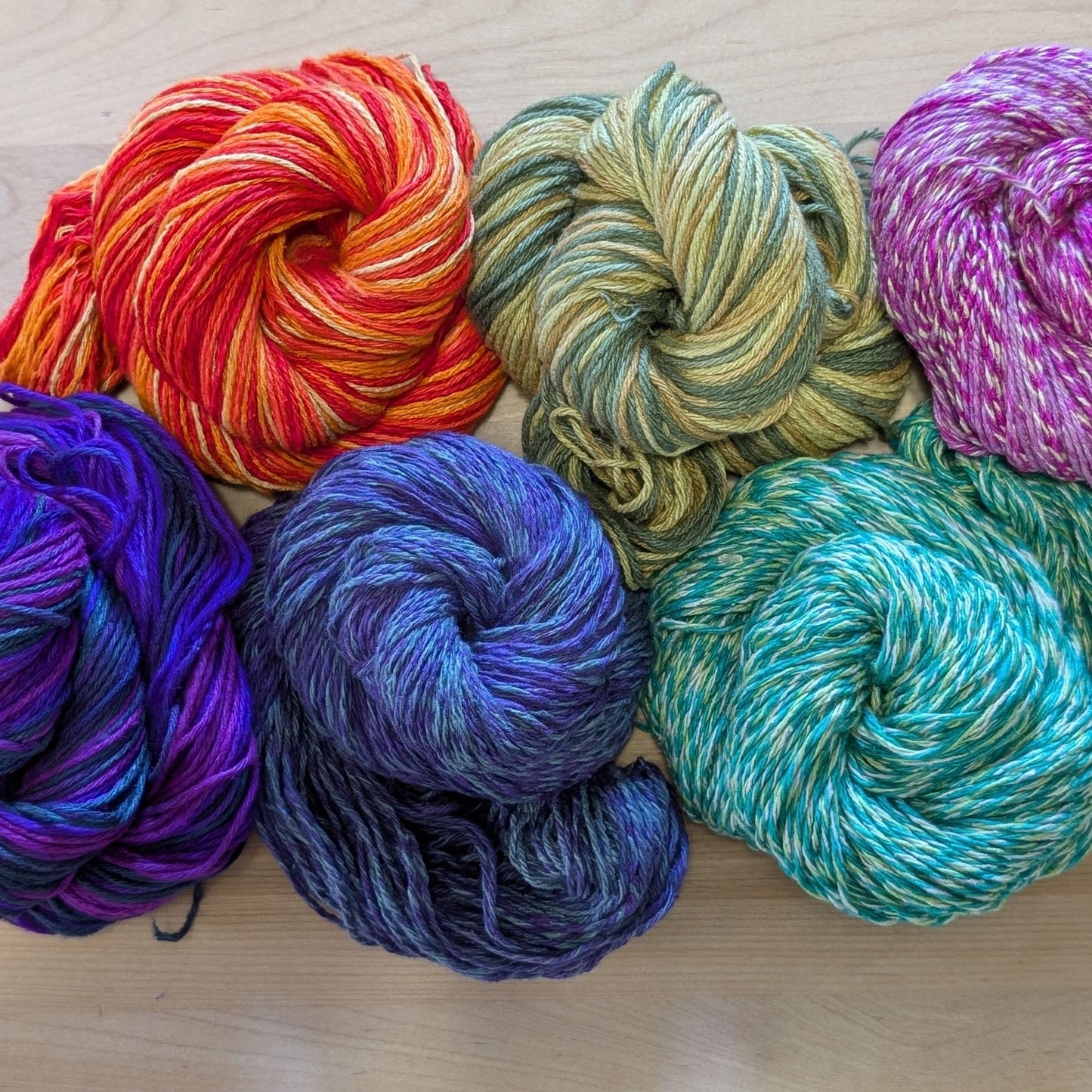 2025 Yarn of the Month Exclusive Colorways