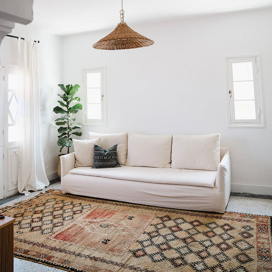 Youssra Vintage Moroccan Rug | 6'3" x 12'3"