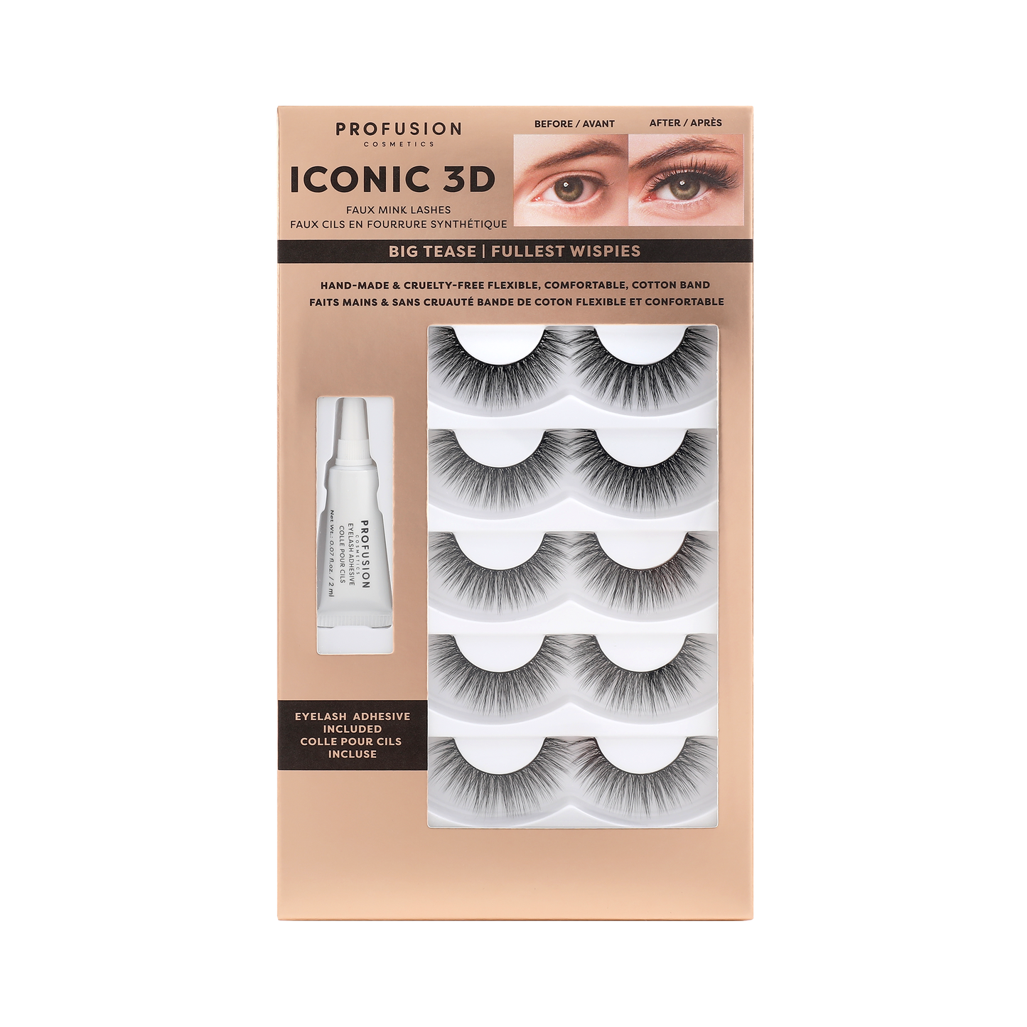 Iconic 3D Faux Mink Lashes - Osadia Concept Store